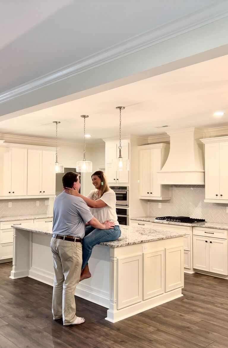 We bought our first house together!
