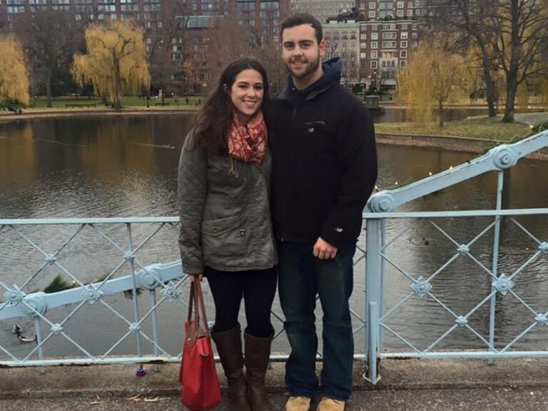 This was one of our first dates at the Boston Public Garden.  This date marked our anniversary for years, until we got engaged of course!