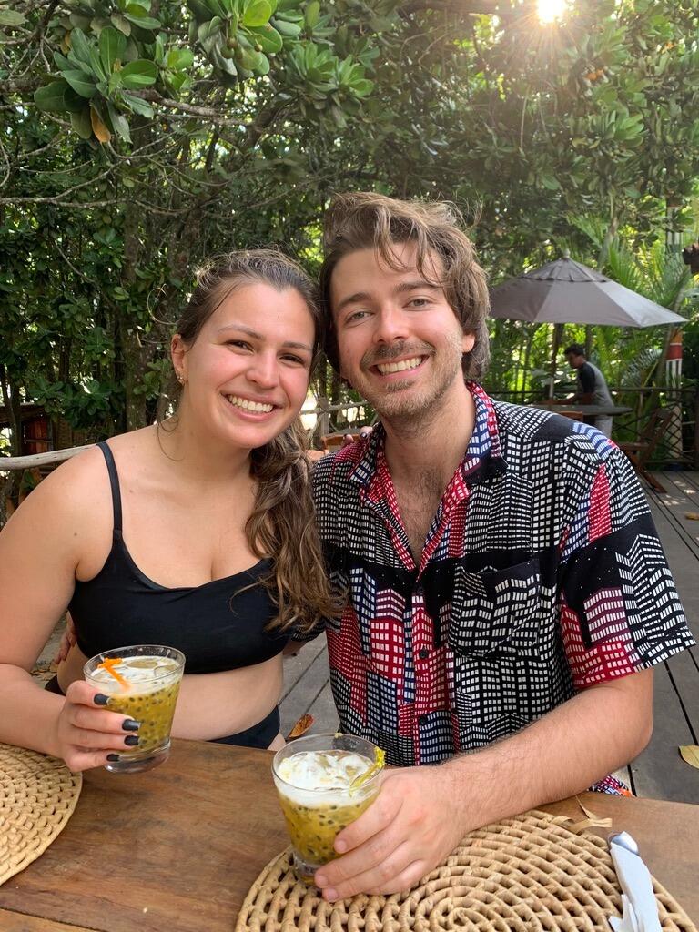 Stefan's first trip to Brasil