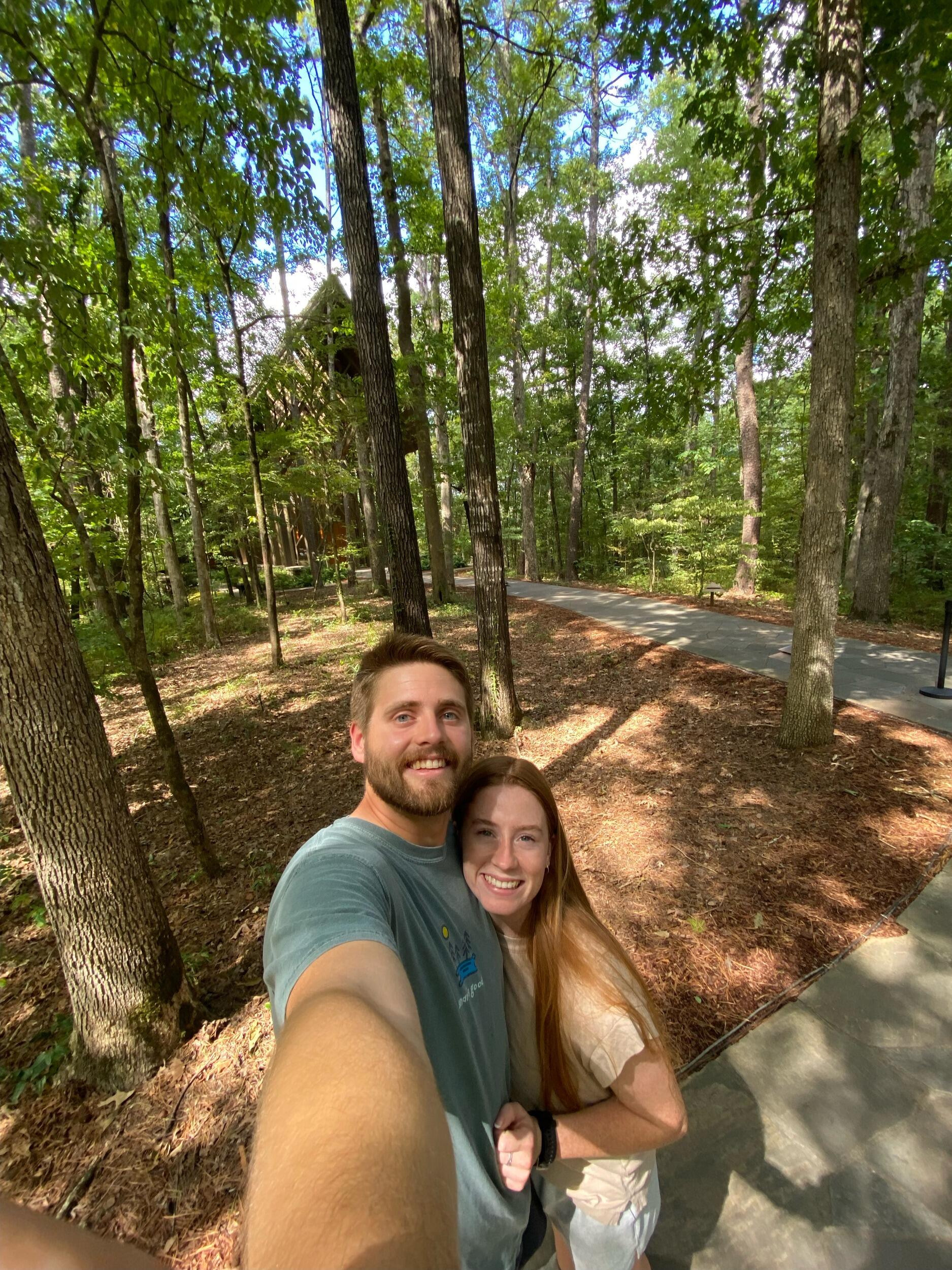 Not only was engagement in the works, but so were job opportunities! John and Cait visited Hot Springs, Arkansas to check out a church that was wanting to hire John to be their new student pastor. They both fell in love with the church and with the town, and decided as a couple that this was where they wanted to settle down together for their future marriage! 