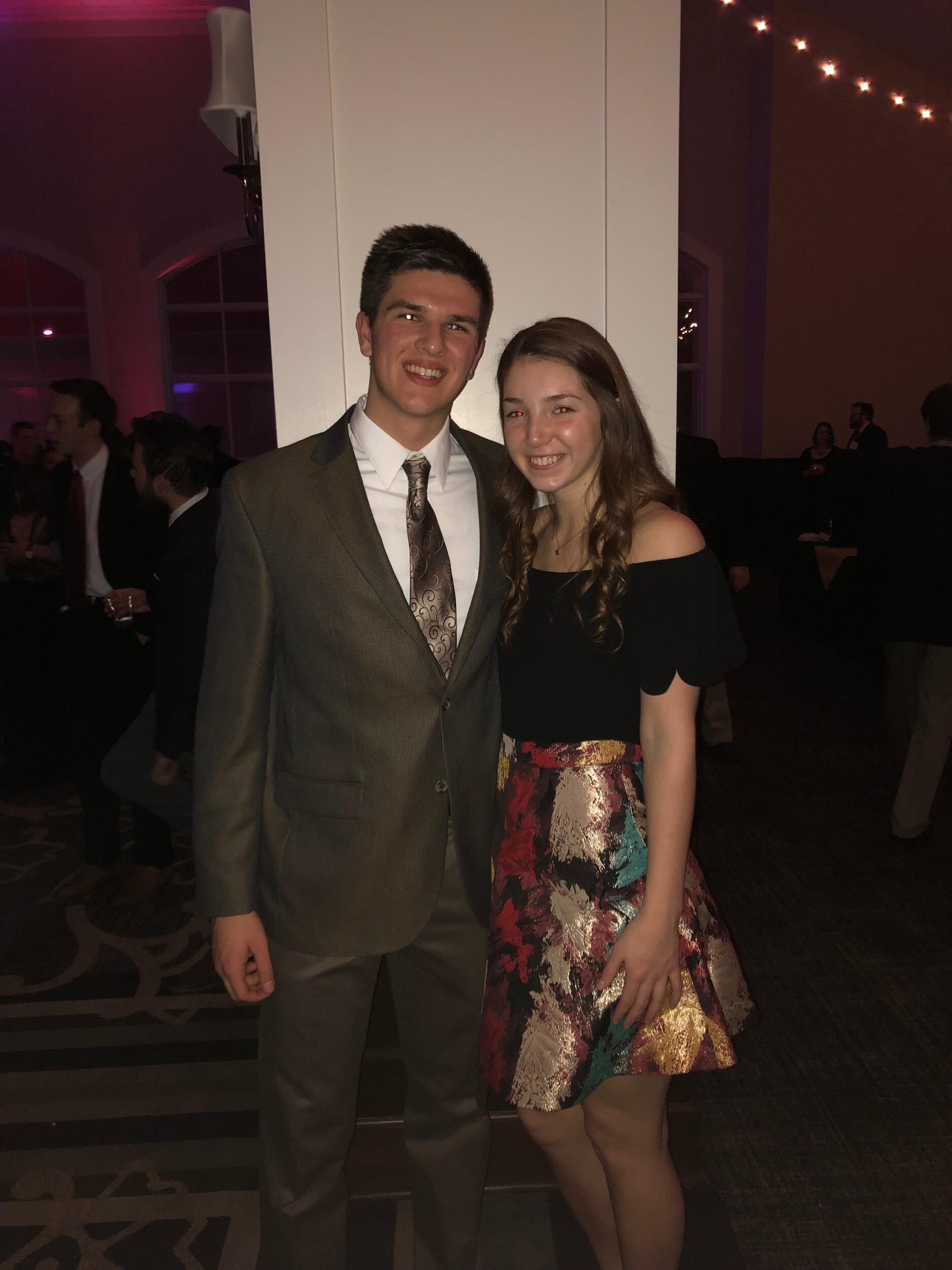 President's Ball, aka Hillsdale College Prom, aka the first time we really admitted to other people that we liked each other!