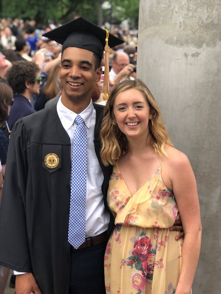 After years of hard work, Austin graduated from Georgia Tech and became a civil engineer! Go Jackets!
