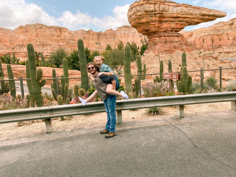 First trip together - Disneyland!