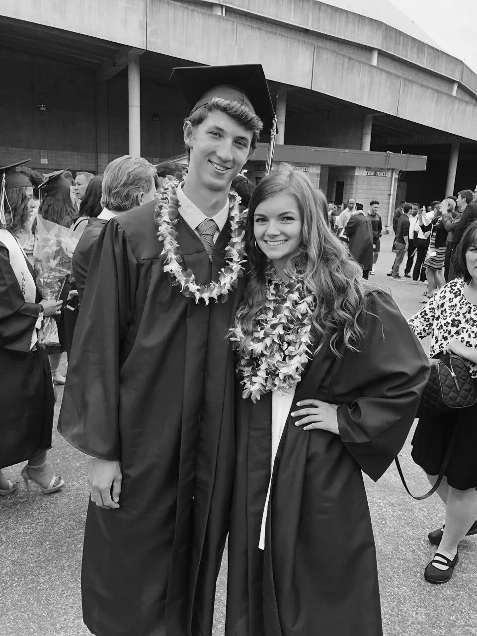 High-school graduation from Bellarmine Prep