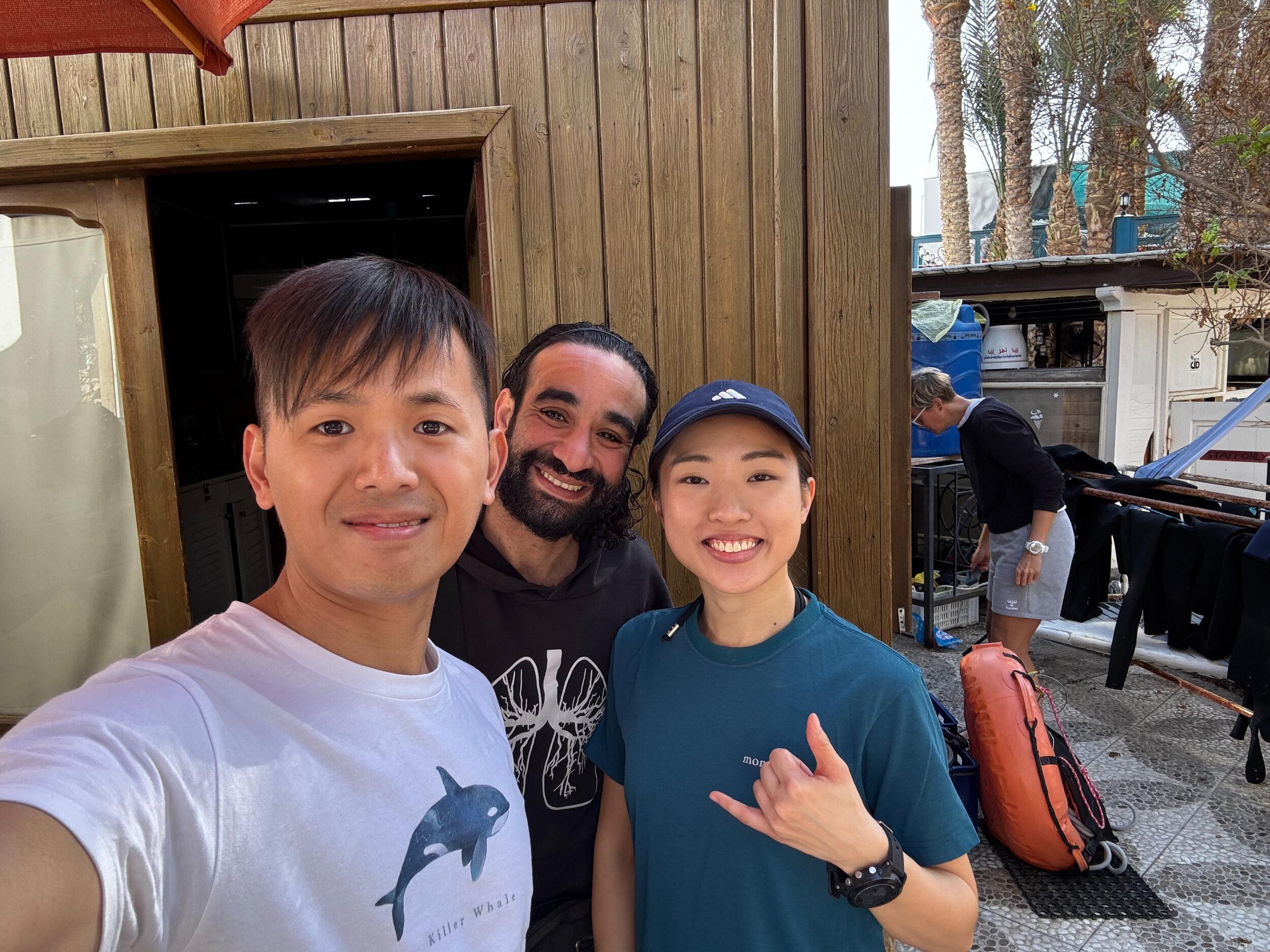 Getting to know our freediving coach's coach 😎