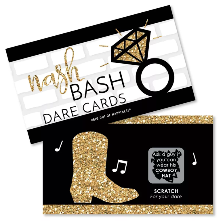 Nash Bash Dare Cards