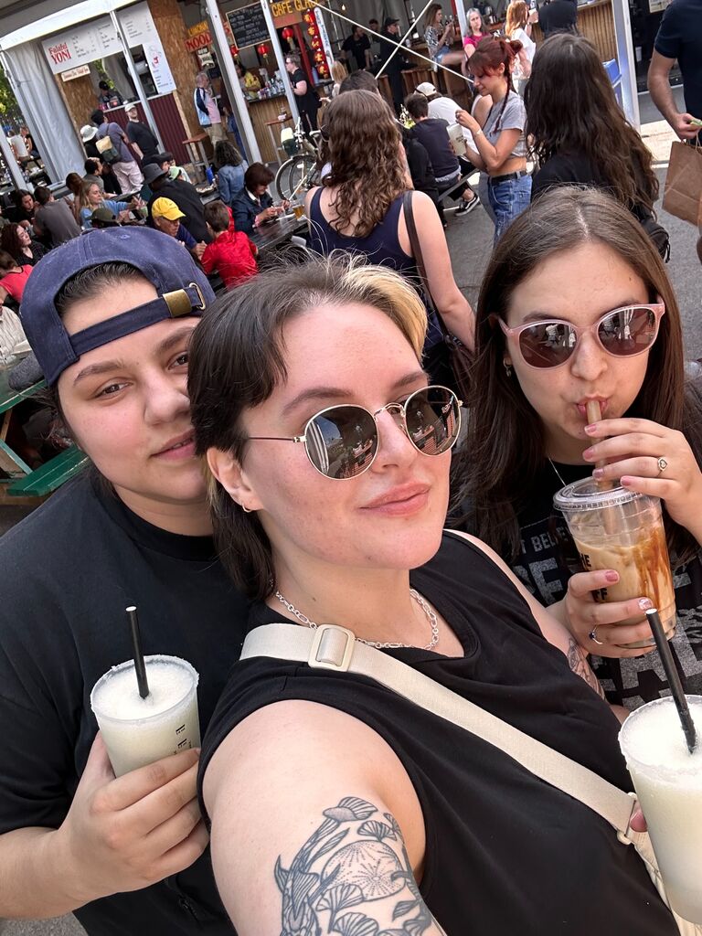 Enjoying our first Montréal summer.