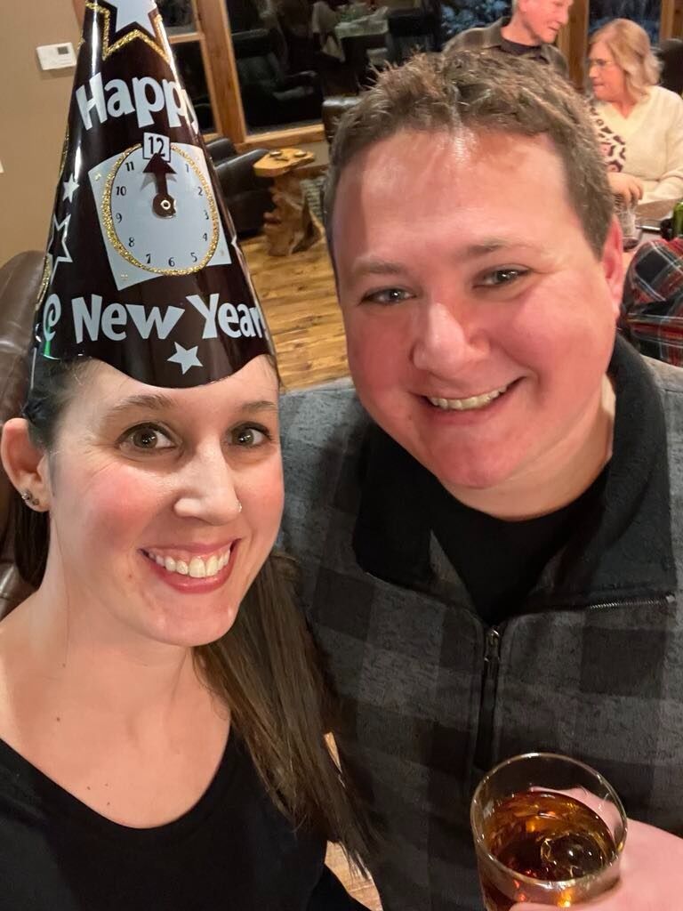 Happy New Year! Our first new years together.