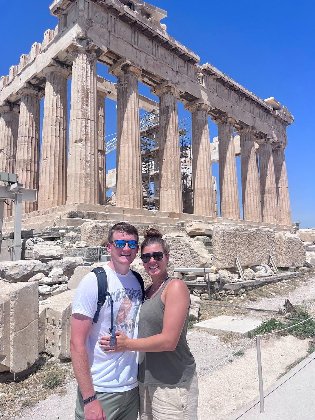 Two days later they left for a 19 day backpacking trip around Europe! They traveled to the UK, Italy, Greece, Austria, Poland, Germany, and Sweden