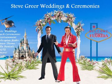 Steve Greer & Elvis All-In-One Florida Weddings! - Wedding Officiant - Orlando, FL - Hero Main