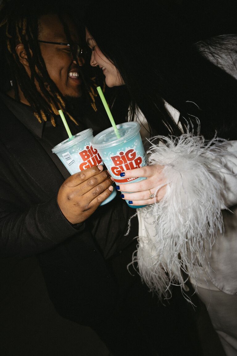 Was it really our engagement photos if we didn't end up at 7/11?