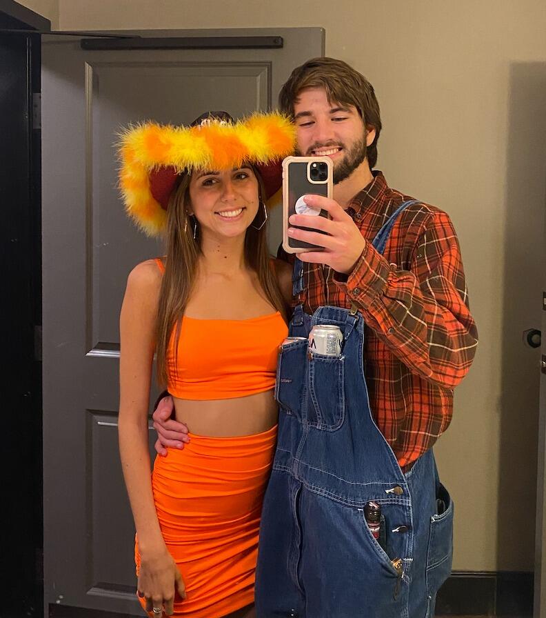 Our first Halloween together :)
