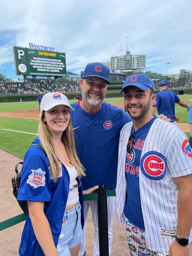 Met Grandpa Rossy our first year of being STH. 