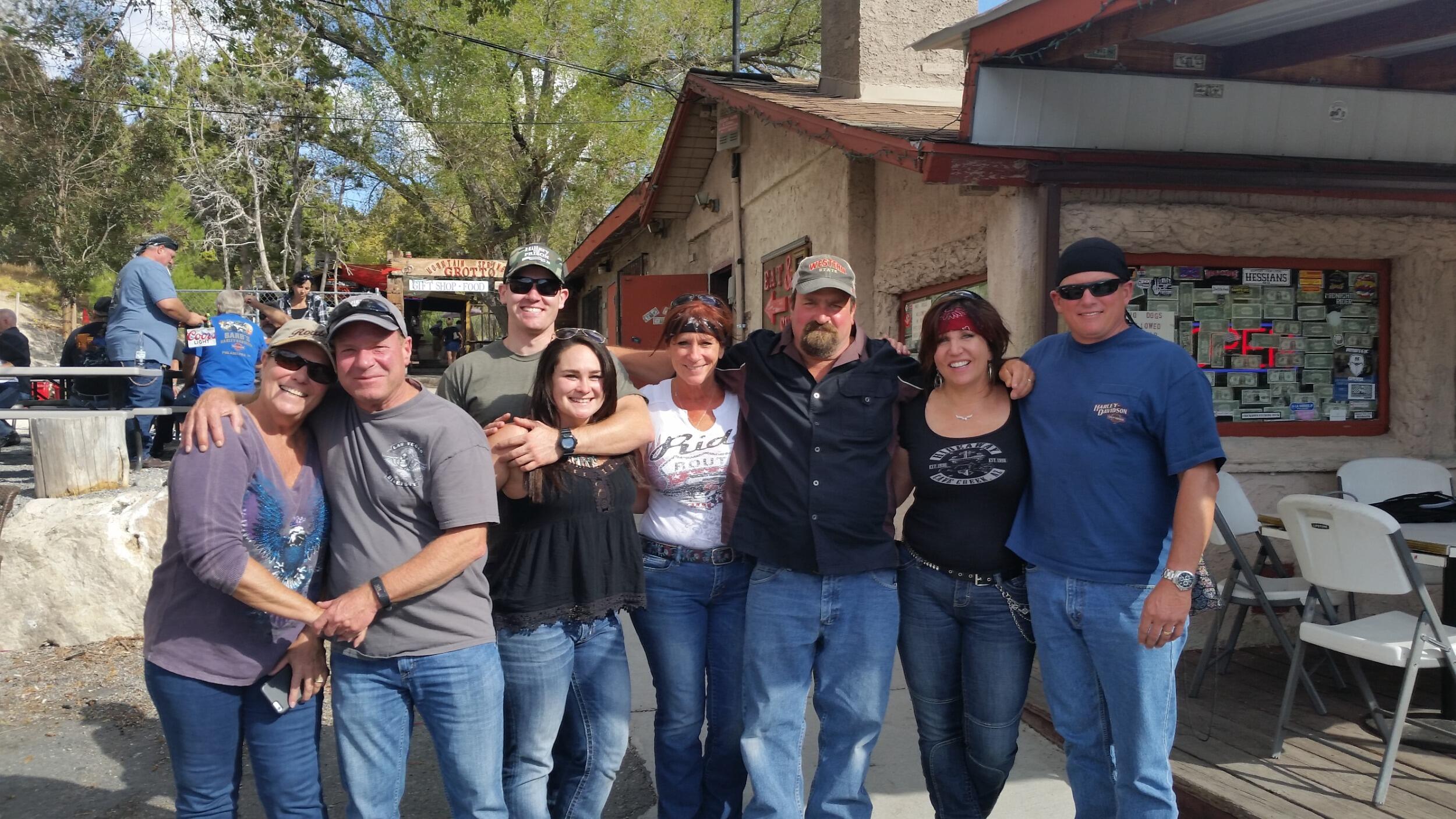 Las Vegas Bike Fest 2016 with family. Our families sure love their Harleys!
