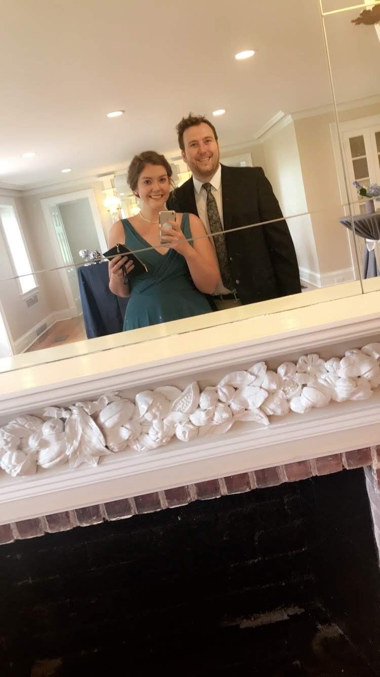 Nick accompanies Elaina to Andrew and Celia's wedding! 