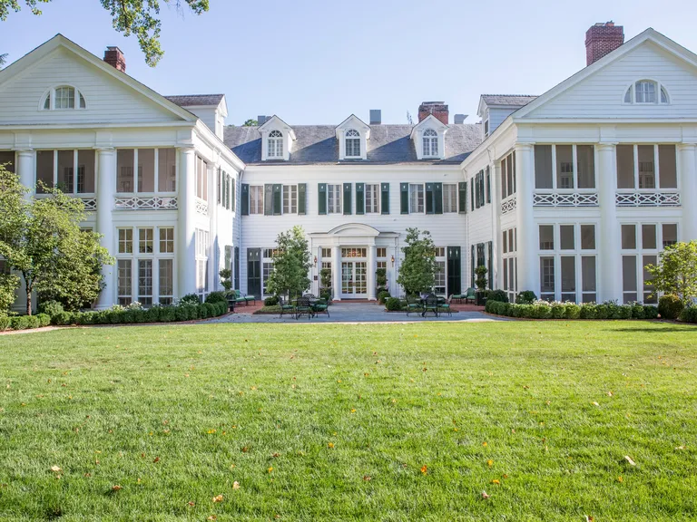 The Duke Mansion in Myers Park, Charlotte, North Carolina rehearsal dinner venue