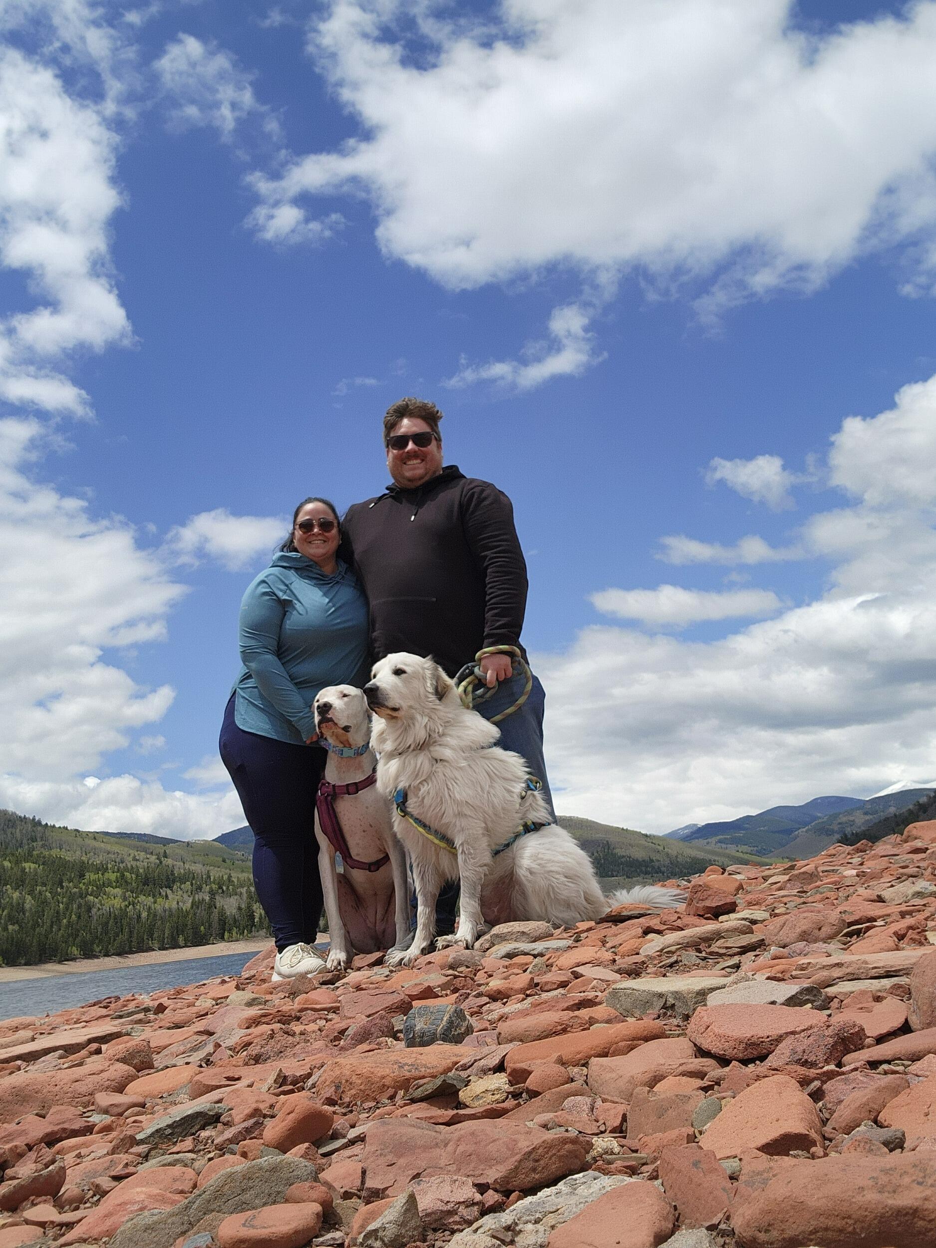 Staycation in Basalt, CO. First vacation with both dogs!