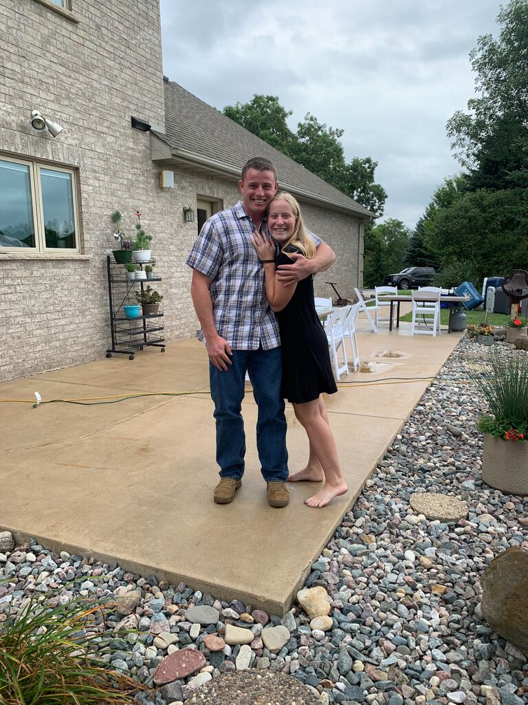 David returned from overseas!