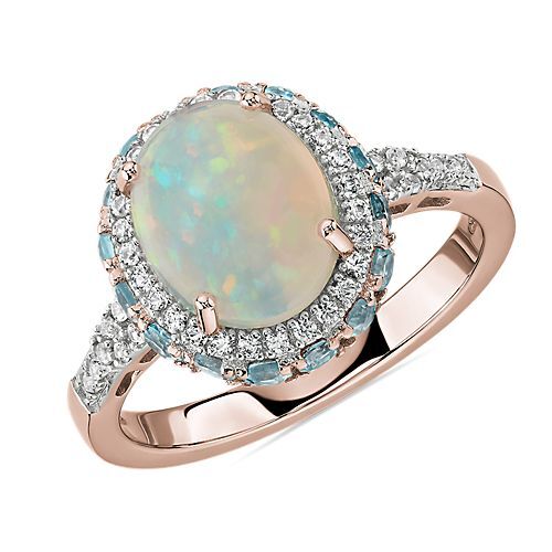 20 Opal Engagement Rings to Shop & FAQs About the Gemstone