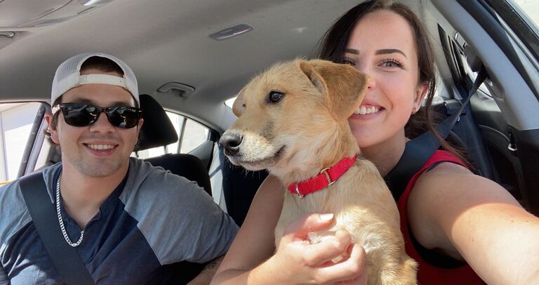The day we brought Riggs home. It’s been nonstop laughter and love with this pup since, even when he’s chewing Ray Bans and Mik’s favourite shoes, the dog has good taste I guess. 