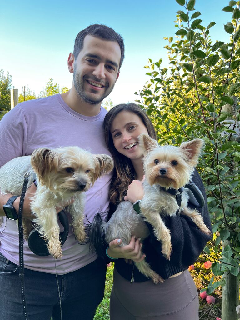 Apple picking with the gals