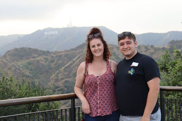 We went on our longest journey together to California. We were able to spend time with family and enjoy the sights.