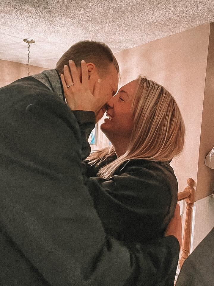 Finally engaged! Steph planned the whole thing thinking she was planning Mike’s surprise birthday party when he was behind the scenes planning our engagement! He proposed in his childhood home in Rogers with some of our closest friends and family. It was such a special night! 