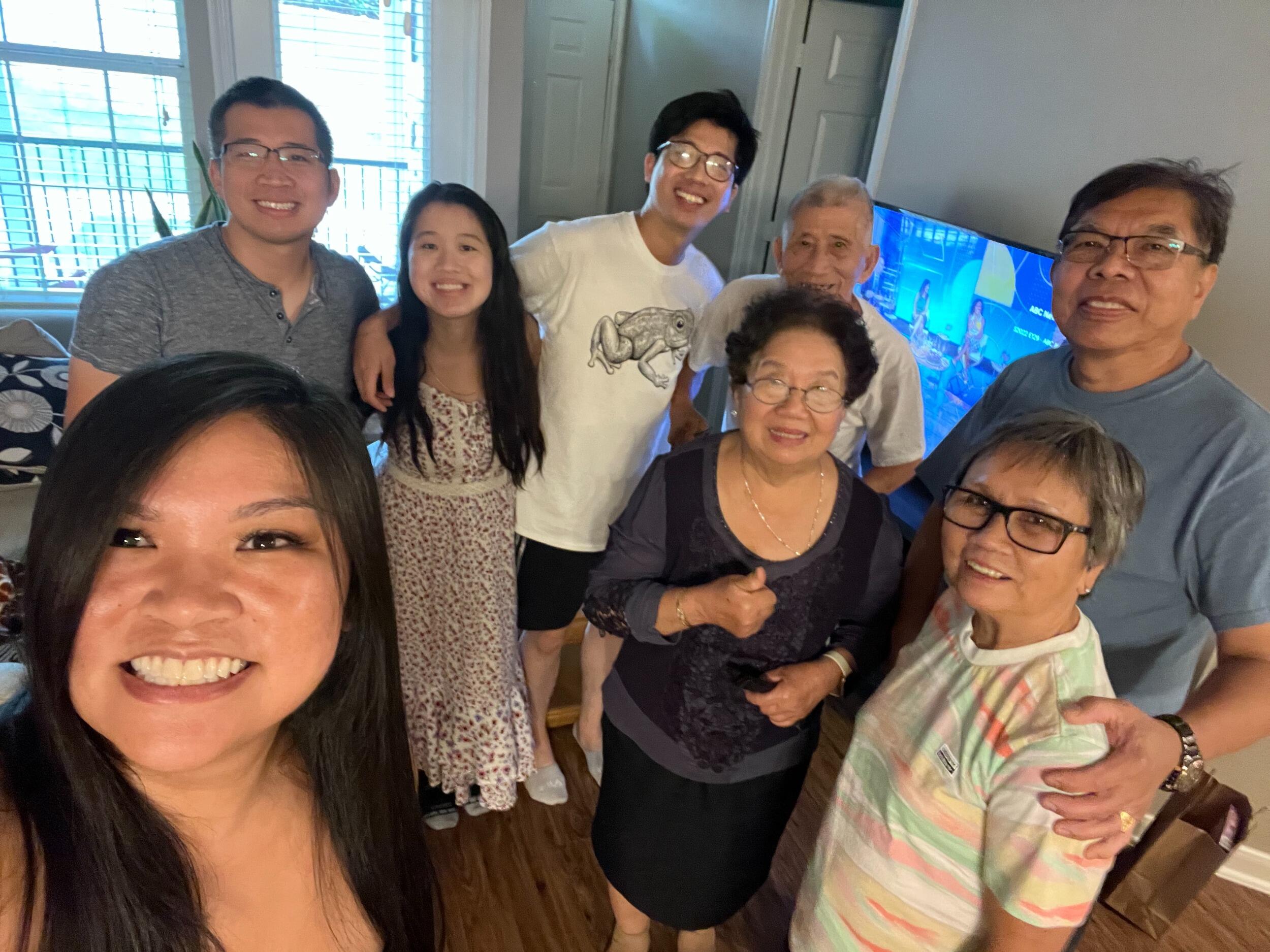 After graduating their Residency programs, Binh and Jess packed their things and made the move to San Antonio, Texas! This was a great day when Binh's family and Jess's parents met in San Antonio!