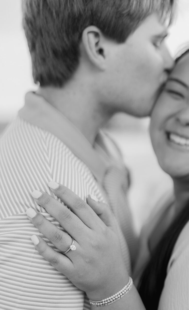 The day Chris proposed and Sara said yes! It was so sweet to be celebrated by friends and family after. 
