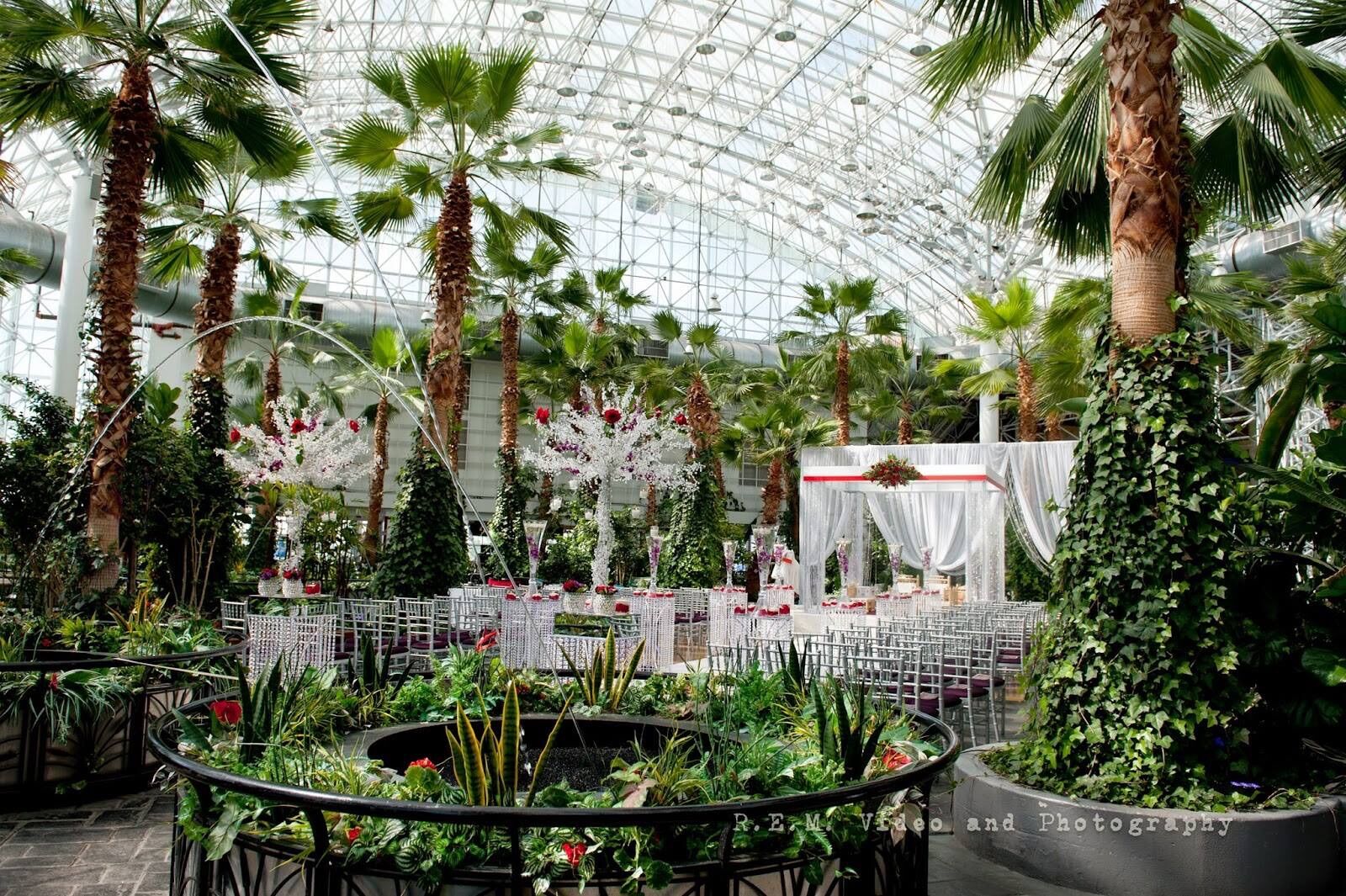 The Crystal Gardens At Navy Pier Reception Venues Chicago Il