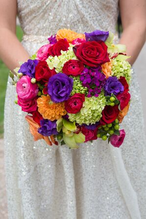 Hypericum Wedding Flower Arrangements