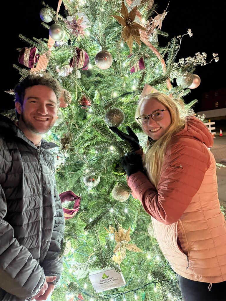 Annual Christmas Eve shenanigans with the Fabels and Conkins.