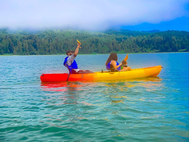 Kayaking in Humboldt, CA. 