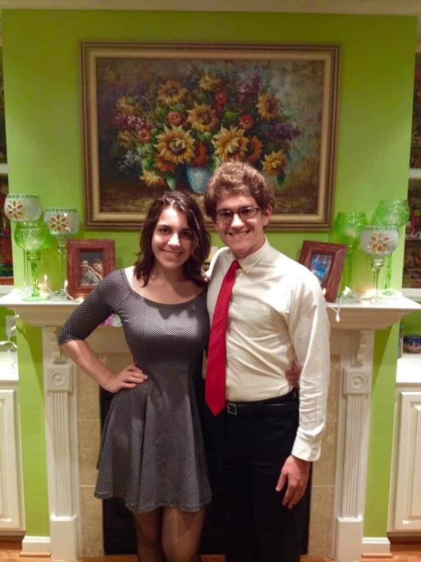 Our very first anniversary! We looked so young!