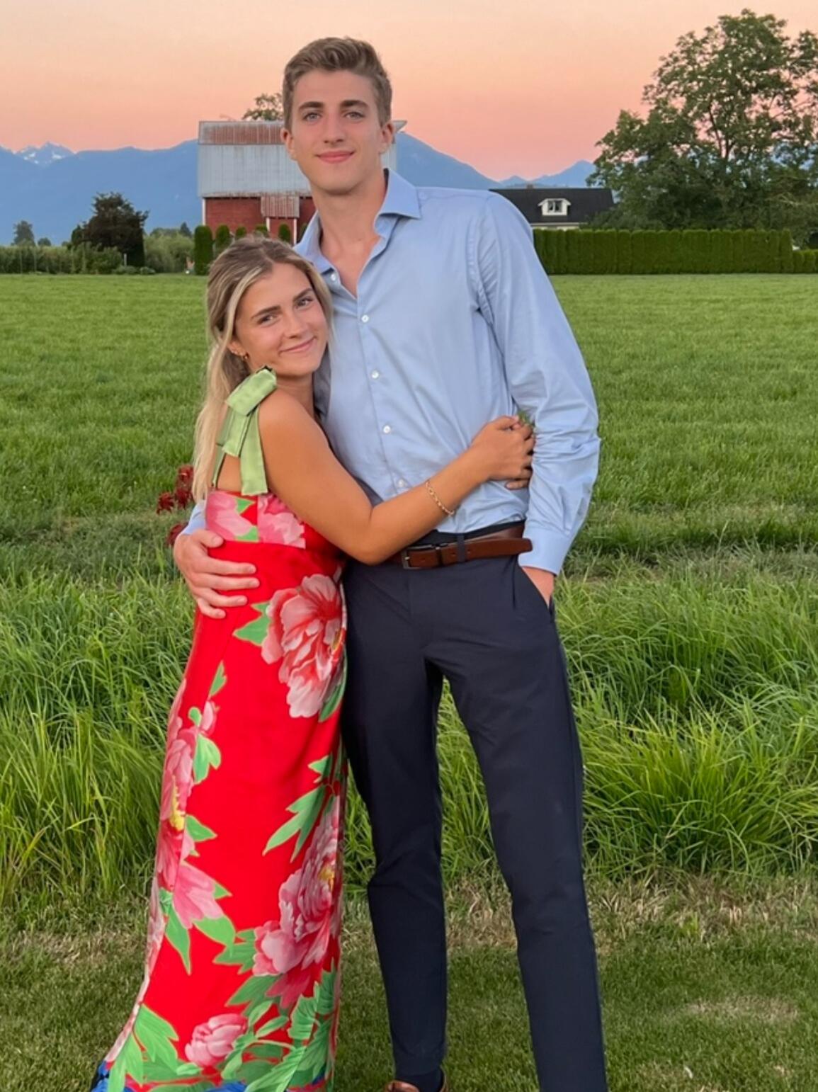 Their first of many weddings together. 