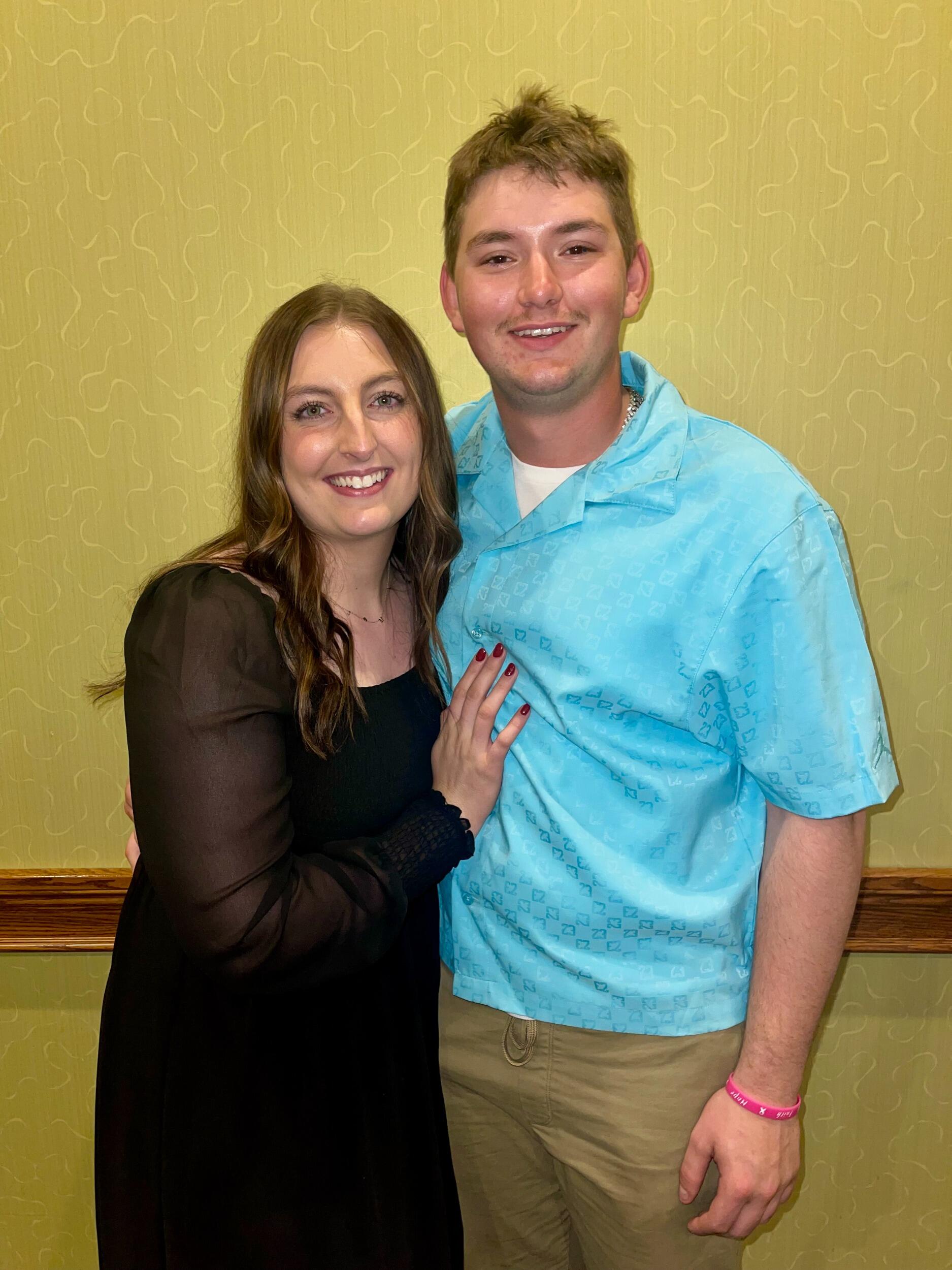 Some of our close friends got married, which must have sparked something in Jayden. He bought Madison's ring 2 days after their wedding.