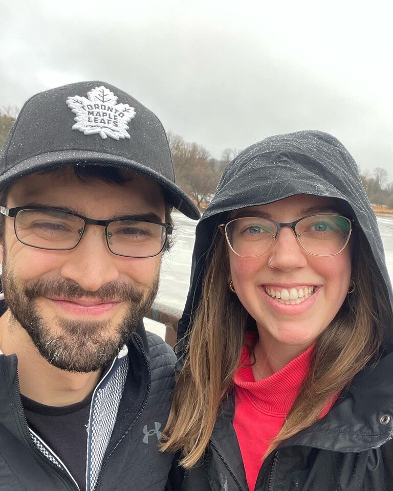 They revisited the walk they took through St Jacob's on their first date. Another rainy walk that ended in some big smiles and happy tears when Shayne proposed and Amanda said yes!
