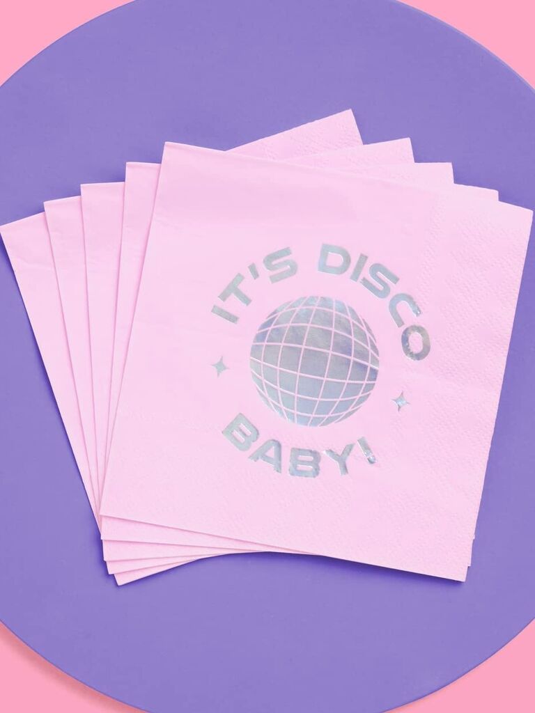 It's Disco, Baby! napkins