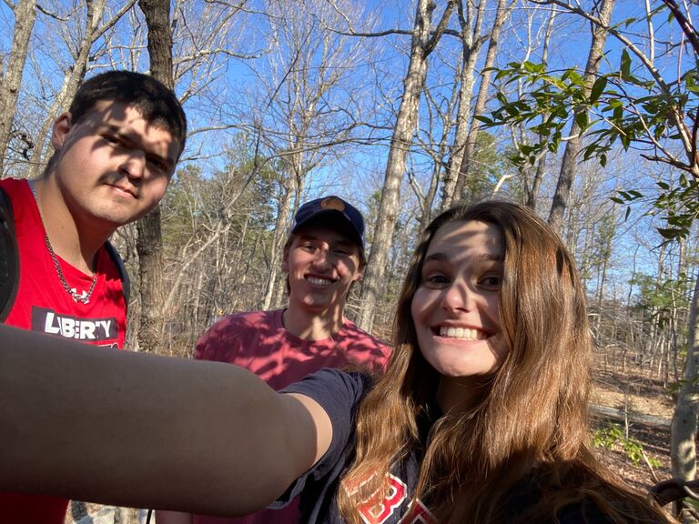 More hanging out together in a group at the NC zoo. 