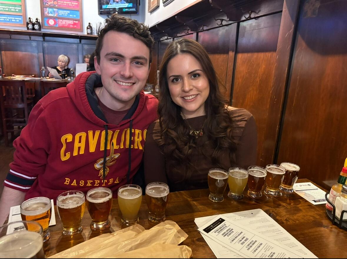 Trip to Cleveland to see Peter's favorite (non-Ohio State) team, the Cavs