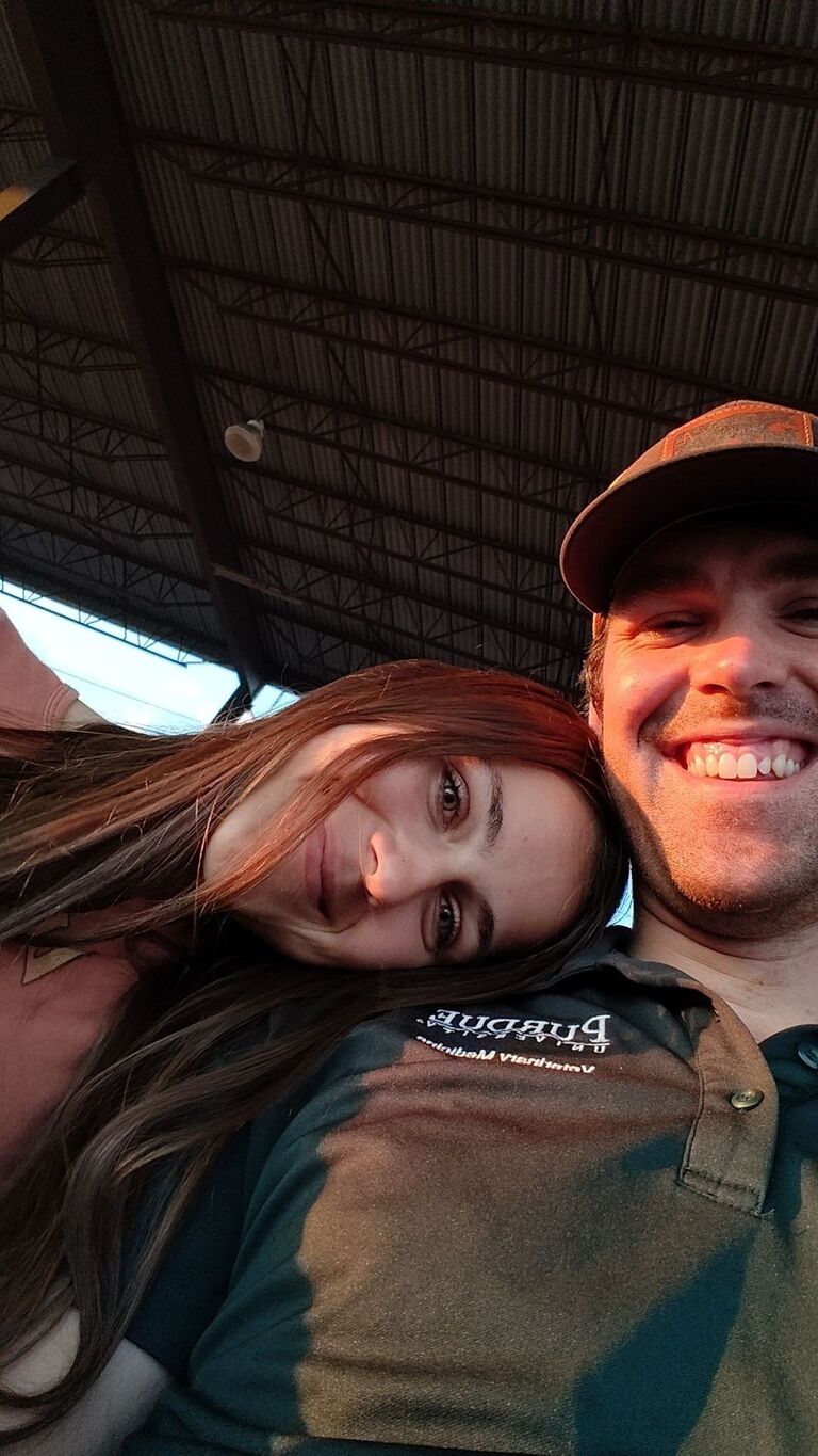 After Abbi's hiatus for 3 months in Texas for a summer internship, Aaron and Abbi finally got to hang out in person at the Indiana State Fair where they watched the rodeo