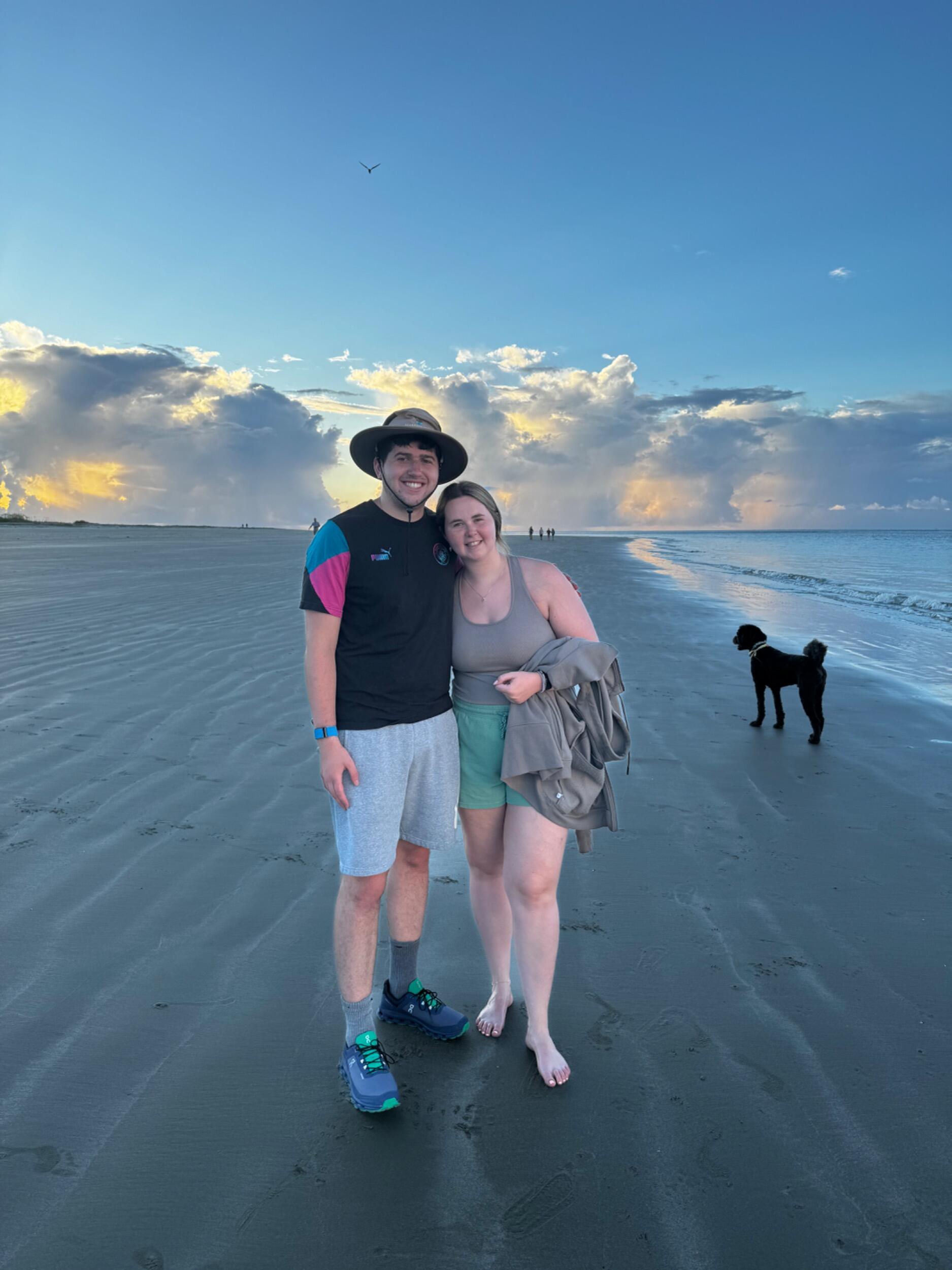 Thomas’ first time to Seabrook Island, SC