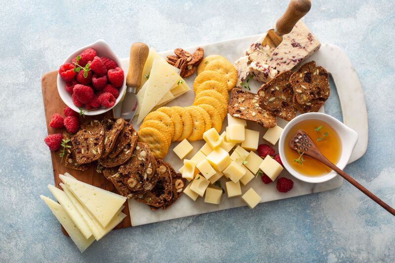 Cheese and Crackers for 8 People - Mean Girls Themed Party Ideas