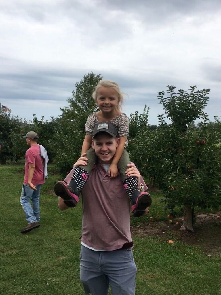 Eli quickly became Ellie and took on the role of fun uncle!