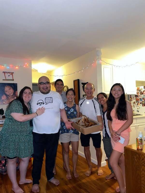 Celebrated Thanksgiving with both sides of the family