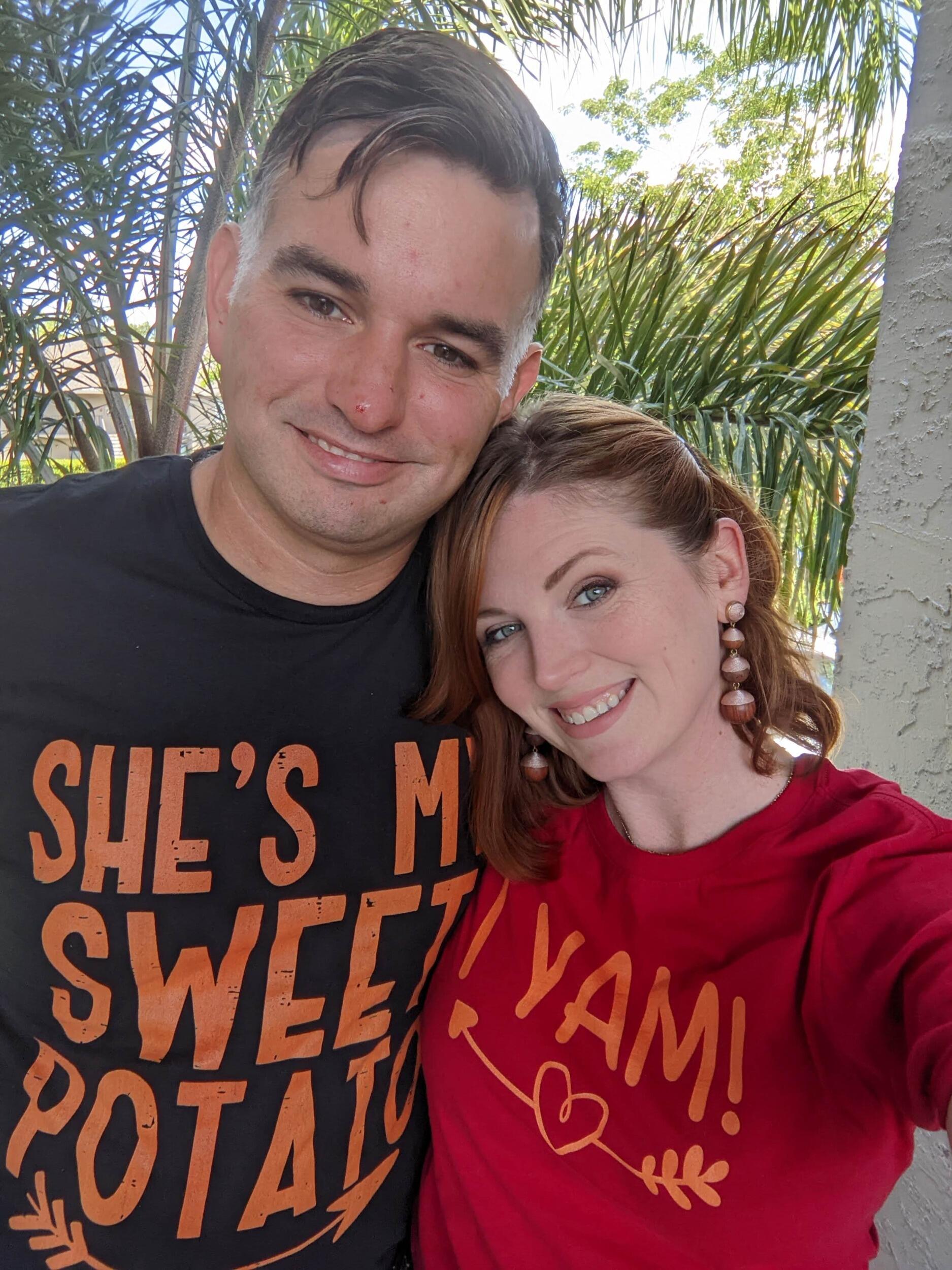 First Holiday Season and Corny Shirts