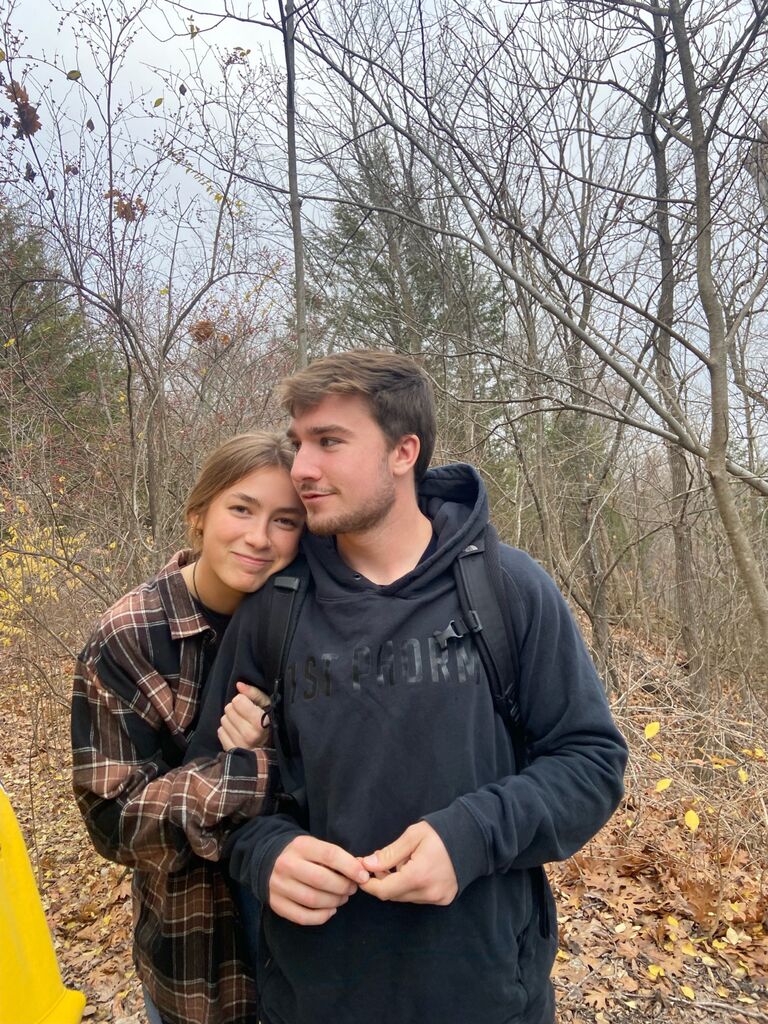 One of many first dates! We went on so many hikes.