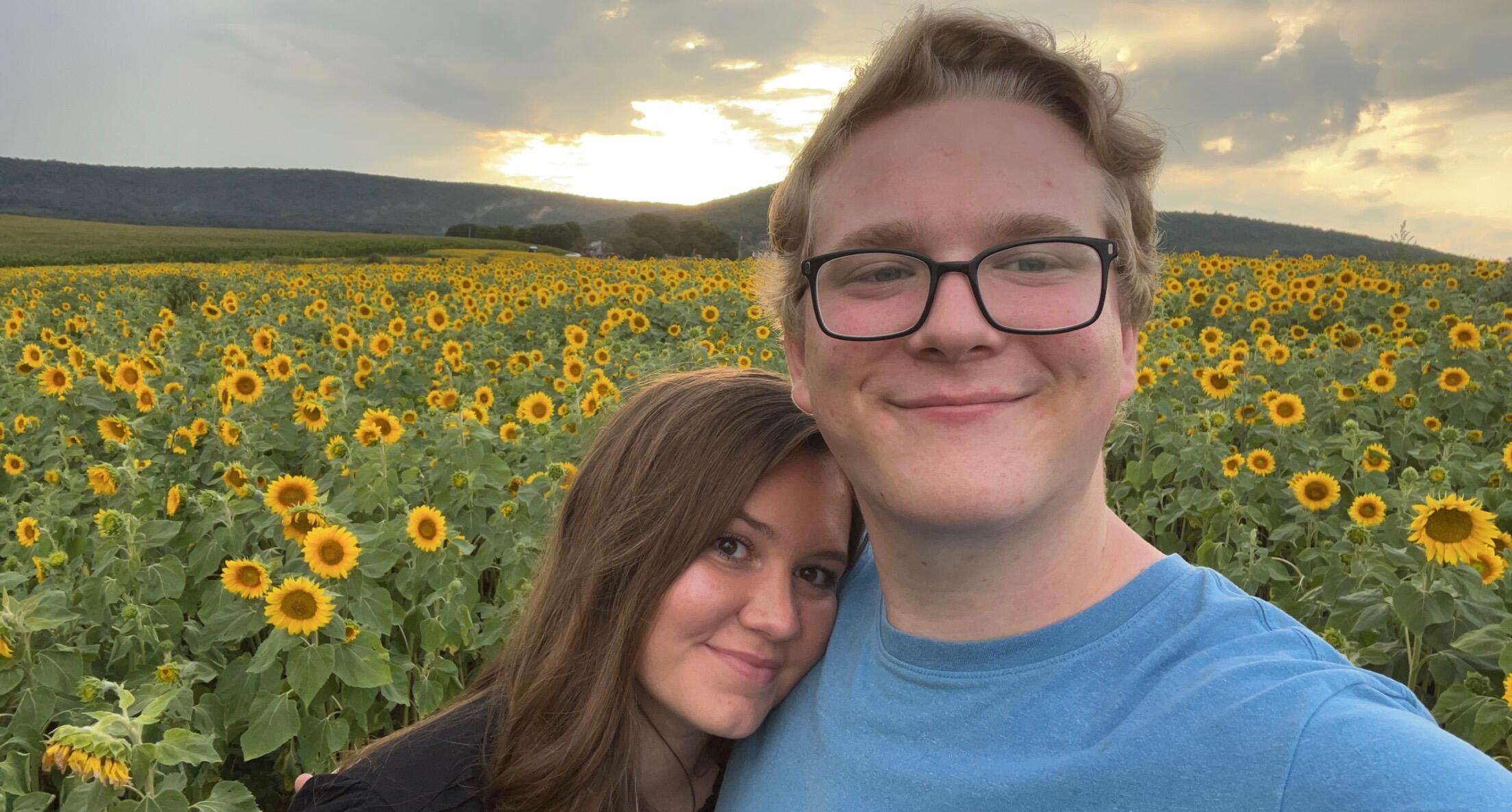 Photoshoot at Second Mountain Sunflowers