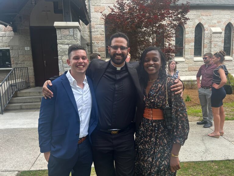 At our friend Michael "Micho" Ghattas's Diaconate Ordination