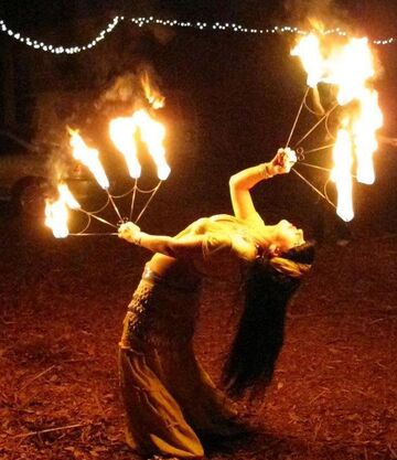 Belly dance Hula & FIRE by Lady Darjuxena  - Fire Dancer - Clearwater, FL - Hero Main